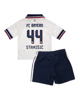 Bayern Munich Josip Stanisic #44 Maglia Gara Trasferta Repliche 2026-27 Bambino Maniche Corte Bayern Munich Josip Stanisic #44 Maglia Gara Trasferta Repliche 2026-27 Bambino Maniche Corte